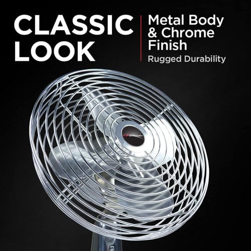 Metal body & Chrome finish