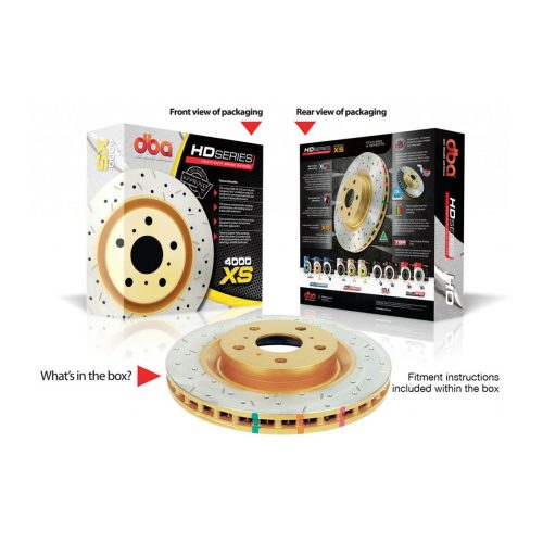 Right Stuff® – Drilled and Slotted Brake Rotor