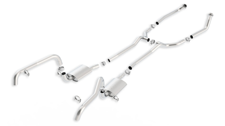 1967-1969 Chevrolet Camaro Header/ Manifold-Back Exhaust System S-Type