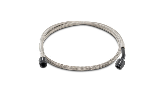 Vibrant Performance - 10273- Pre-Assembled Hose Assemblies  AN Hose Size: -3  Hose Length: 36 In  Hose End Style: Straight / 45 Degrees