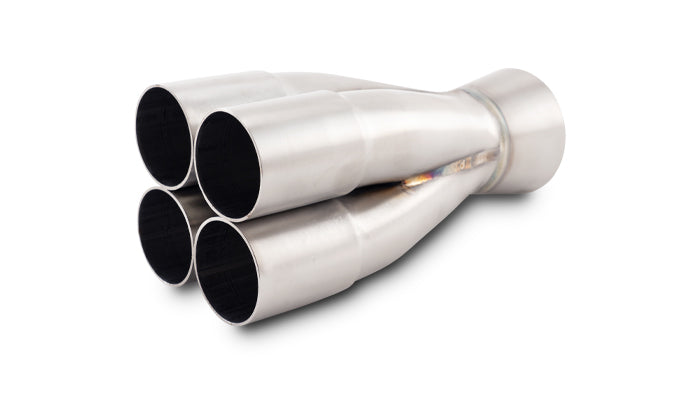 Vibrant Performance - 10300 - 4-1 Merge Collector  1.50 In. Inlet I.D.; Merge O.D. - 2.00 In.; Outlet O.D. - 2.50 In.