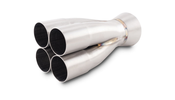 Vibrant Performance - 10304 - 4-1 Merge Collector  1.625 In. Inlet I.D.; Merge O.D. - 2.25 In.; Outlet O.D. - 3.00 In.