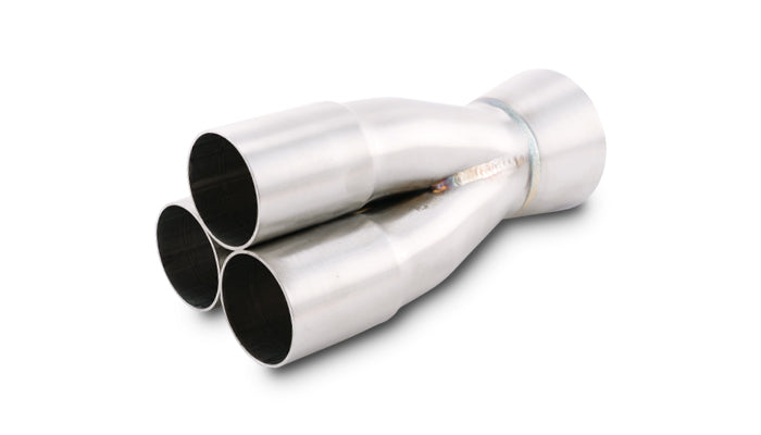 Vibrant Performance - 10330 - 3-1 Merge Collector  1.50 In. Inlet I.D.; Merge O.D. - 2.00 In.; Outlet O.D. - 2.50 In.