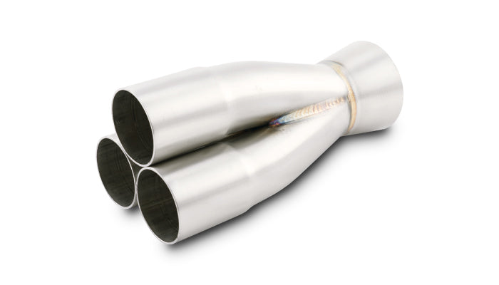 Vibrant Performance - 10332 - 3-1 Merge Collector  1.625 In. Inlet I.D.; Merge O.D. - 2.00 In.; Outlet O.D. - 2.50 In.