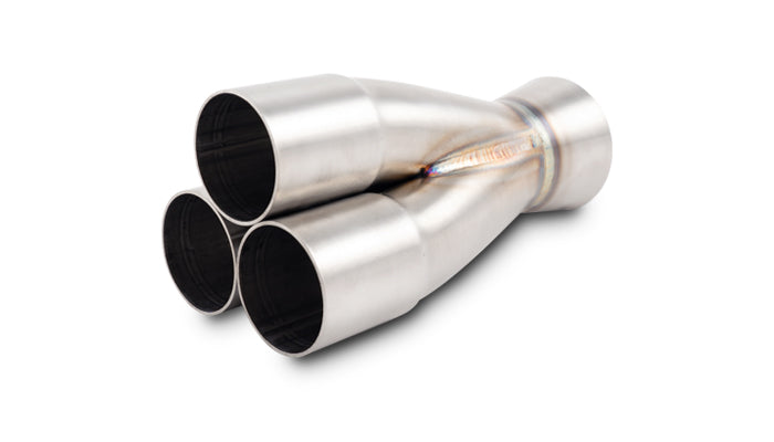 Vibrant Performance - 10334 - 3-1 Merge Collector  1.75 In. Inlet I.D.; Merge O.D. - 2.00 In.; Outlet O.D. - 2.50 In.