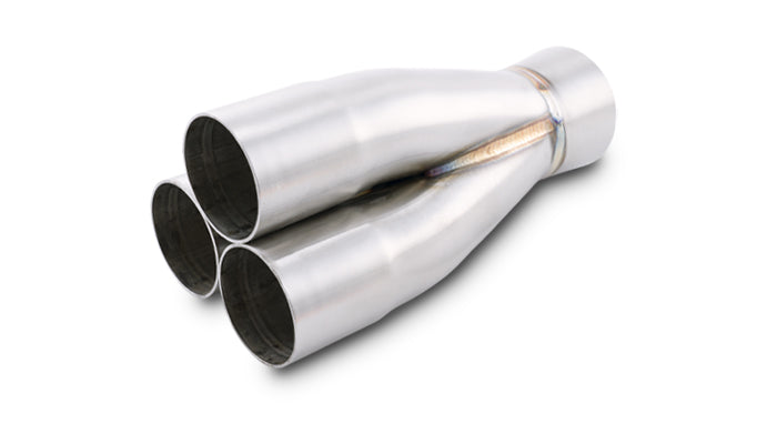 Vibrant Performance - 10336 - 3-1 Merge Collector  1.875 In. Inlet I.D.; Merge O.D. - 2.25 In.; Outlet O.D. - 2.50 In.