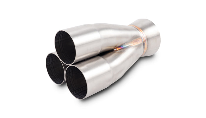 Vibrant Performance - 10338 - 3-1 Merge Collector  2.00 In. Inlet I.D.; Merge O.D. - 2.50 In.; Outlet O.D. - 3.00 In.