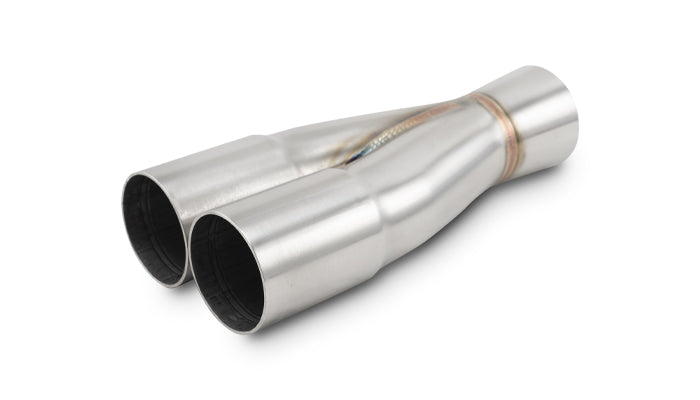 Vibrant Performance - 10352 - 2-1 Merge Collector  1.75 In. Inlet I.D. X 2 In. Outlet O.D.  8.00 In. Overall Length