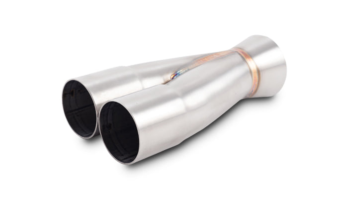 Vibrant Performance - 10365 - 2-1 Merge Collector  1.875 In. Inlet I.D. X 2.50 In. Outlet O.D. - 7.75 In. Overall Length