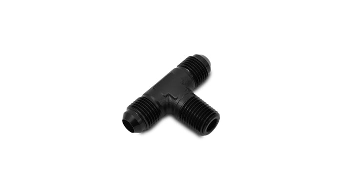 Vibrant Performance - 10465 - Male Flare To Pipe Tee Adapter Fitting; Size: -12AN X 3/4 In. NPT
