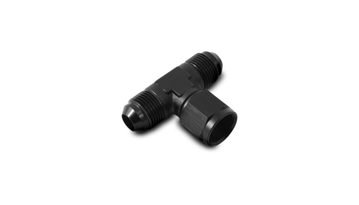 Vibrant Performance - 10791 - -4AN Tee Fitting With Female -4AN Swivel On Side