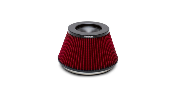 Vibrant Performance - 10960 - THE CLASSIC Performance Air Filter  6 In. Inlet ID X 5.375 In.
