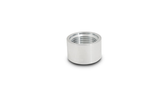Vibrant Performance - 11163 - Female - 10AN Aluminum Weld Bung (7/8 In. - 14 Thread  1-1/8 In. Flange OD)