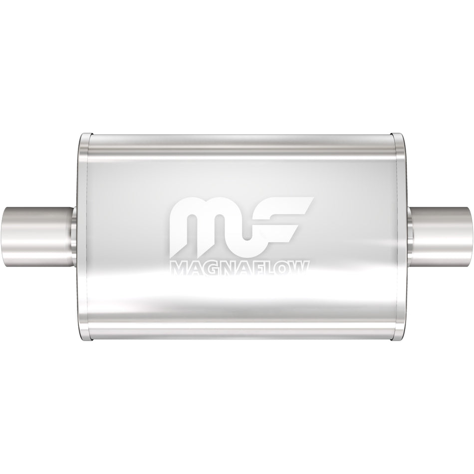 MagnaFlow 4 X 9in. Oval Straight-Through Performance Exhaust Muffler 11215