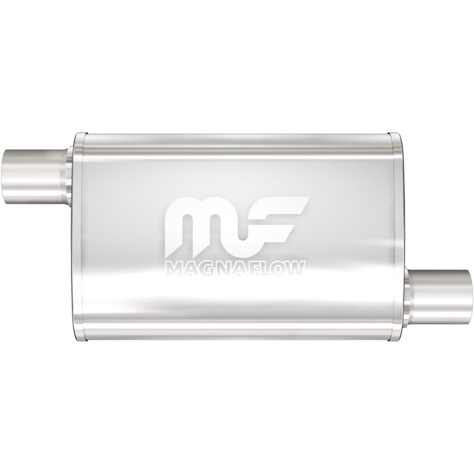 MagnaFlow 4 X 9in. Oval Straight-Through Performance Exhaust Muffler 11239