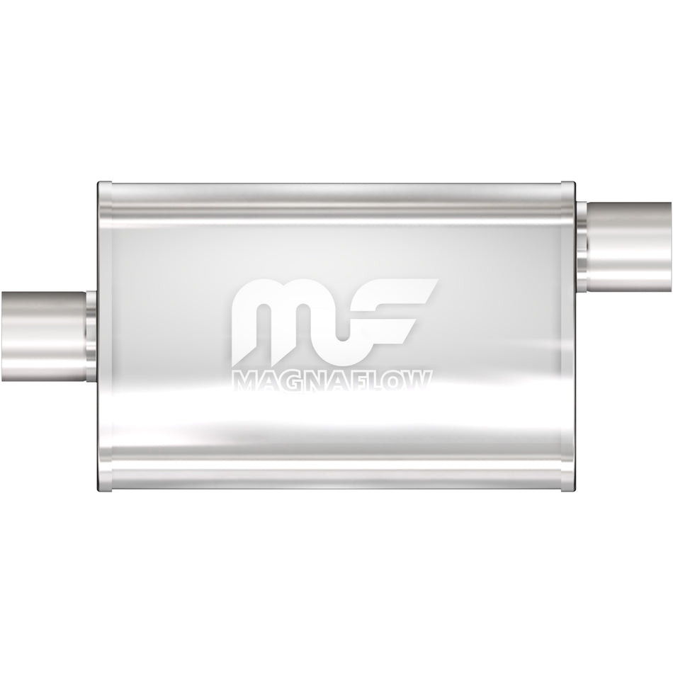 MagnaFlow 4 X 9in. Oval Straight-Through Performance Exhaust Muffler 11256