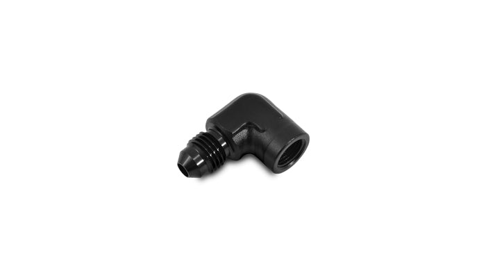 Vibrant Performance - 11306 - 90 Degree Male AN To Female NPT Adapter  AN Size: -4; NPT Size: 1/8 In.
