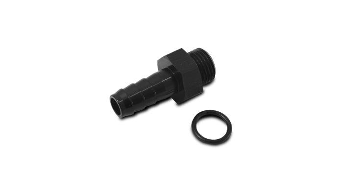 Vibrant Performance - 11317 - Male ORB To Hose Barb Adapter  ORB Size: -6; Barb Size: 3/8 In. - Multi Barb