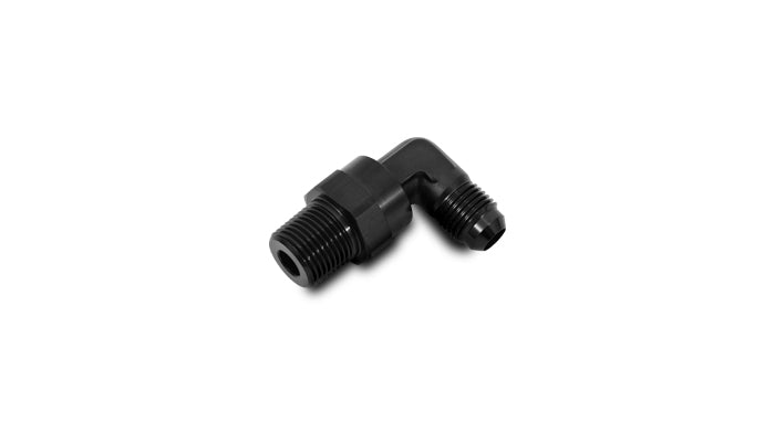 Vibrant Performance - 11356 - Male AN To Male NPT 90 Degree Swivel Adapter  -8 AN To 1/4 In. NPT