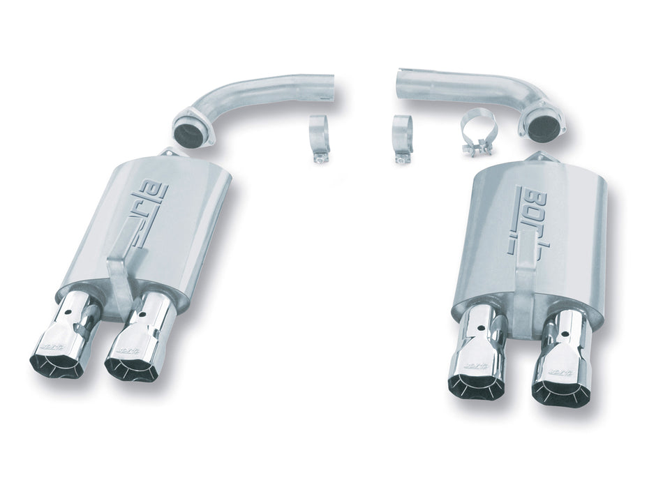C4 Corvette 1984-1991 Axle-Back Exhaust System S-Type