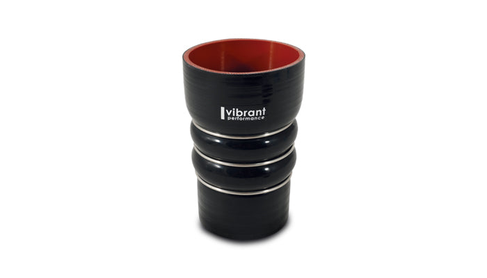 Vibrant Performance - 11867 - CAC Transition Hose Coupler  Hose I.D. - 4.00 In. X 3.50 In.