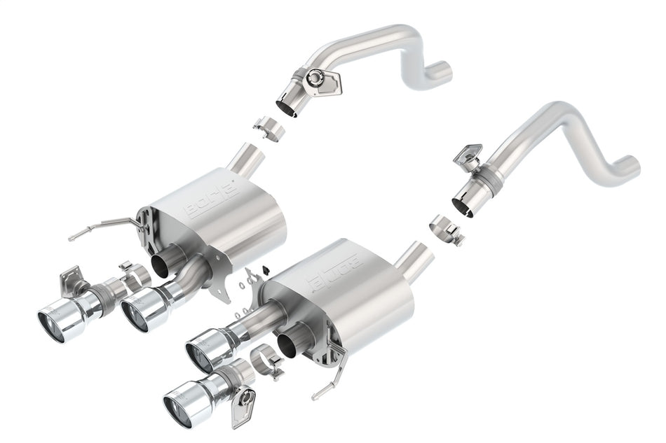 C7 Corvette Stingray 2014-2019 Axle-Back Exhaust System S-Type