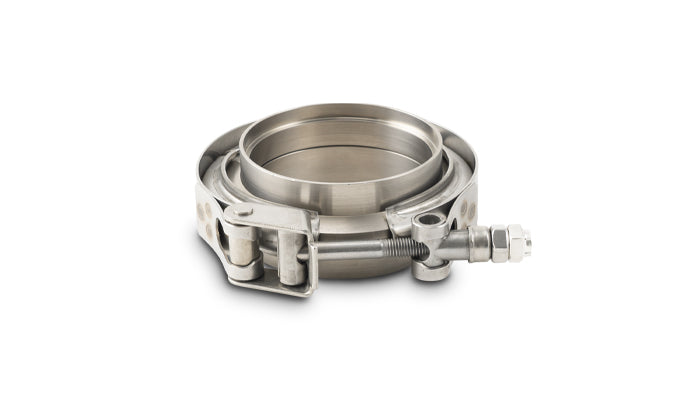 Vibrant Performance - 12493 - V-Band Titanium Flange Assembly  For 4.00 In. O.D. Tubing