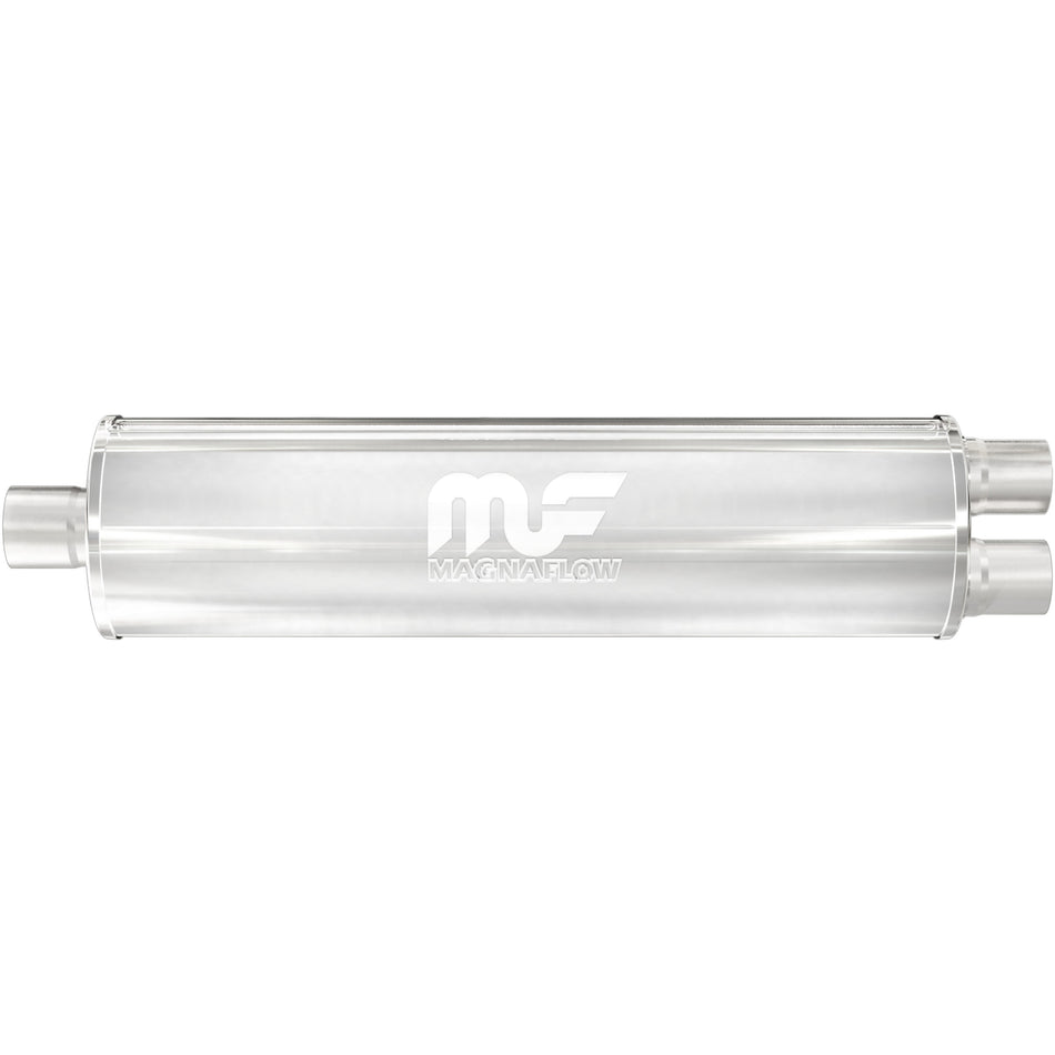 MagnaFlow 7in. Round Straight-Through Performance Exhaust Muffler 12762