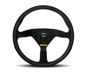 Momo Indy Steering Wheel 350 mm - Magoany Wood/Brshd Spokes (MOMIND35MA0P)