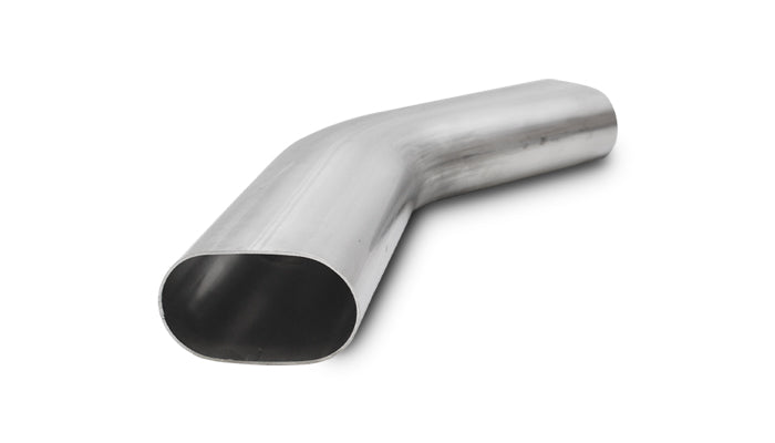 Vibrant Performance - 13192 - 45 Degree (horizontal) Oval Mandrel Bend  3.5 In.