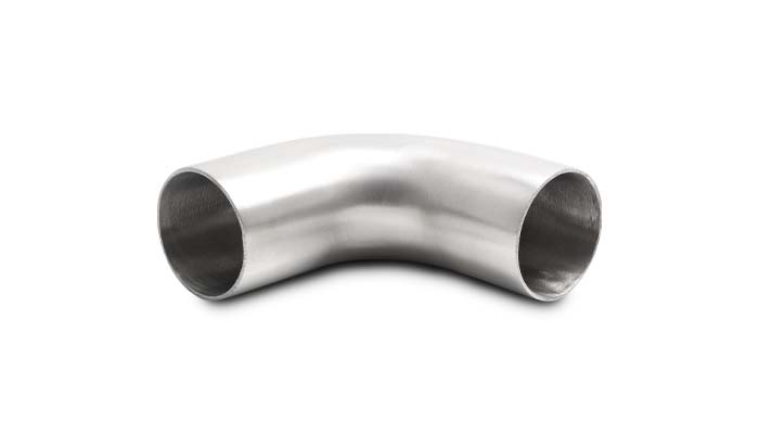 Vibrant Performance - 13342 - 90 Degree Brushed Mandrel Bend  1.50 In. O.D; Length From Tangent: 2.75 In.