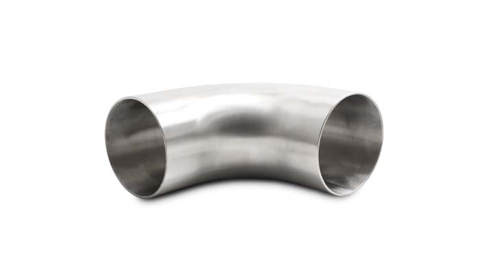 Vibrant Performance - 13352 - 90 Degree Brushed Mandrel Bend  3.00 In. O.D; Length From Tangent: 4.33 In.