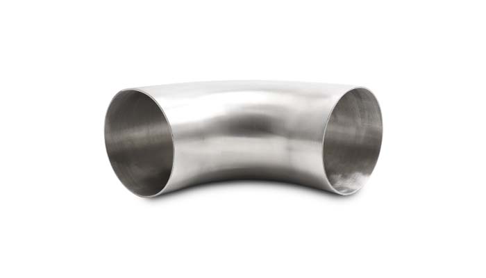 Vibrant Performance - 13356 - 90 Degree Brushed Mandrel Bend  4.00 In. O.D; Length From Tangent: 5.91 In.