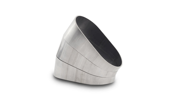 Vibrant Performance - 13580 - 45 Degree Horizontal Plane Oval Pie Cuts  Nominal Tube Size: 3.50 In.