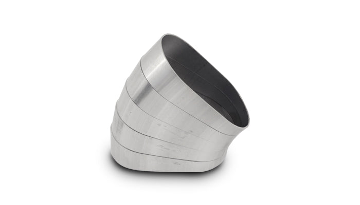 Vibrant Performance - 13585 - 45 Degree Horizontal Plane Oval Pie Cuts  Nominal Tube Size: 3.50 In.