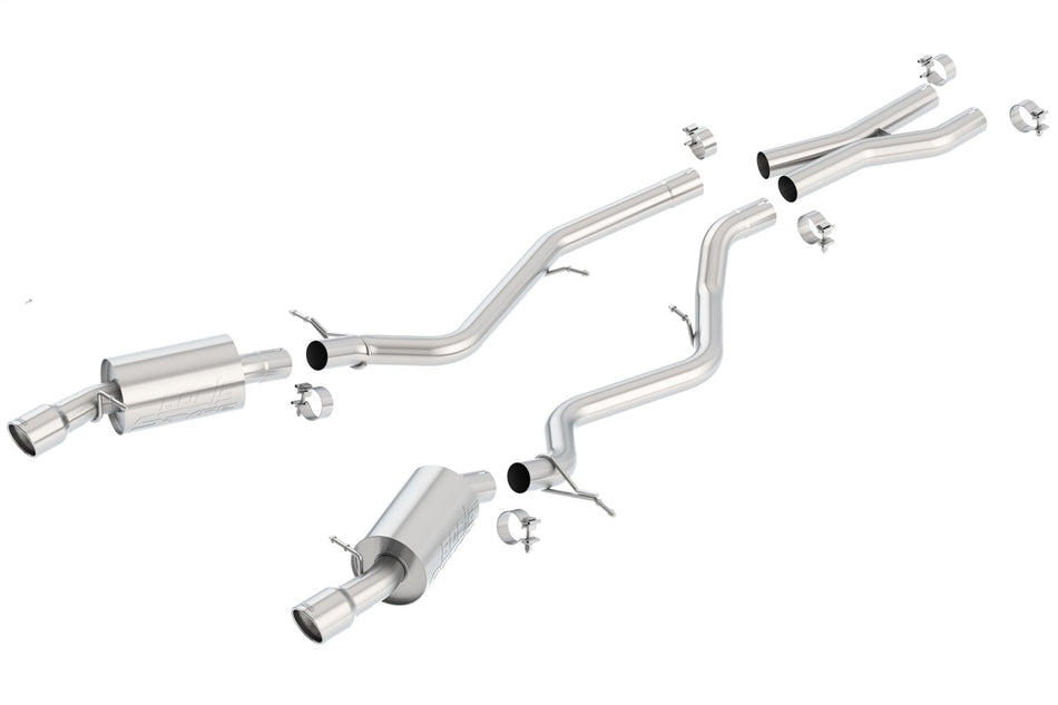 E90/ E92 335i/ 335xi Sedan/ Coupe 2007-2010 Cat-Back Exhaust System S-Type