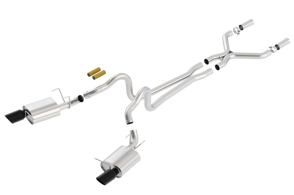 2011-2012 Ford Mustang GT/ Boss 302 Cat-Back™ Exhaust System ATAK®  Part # 140372BC