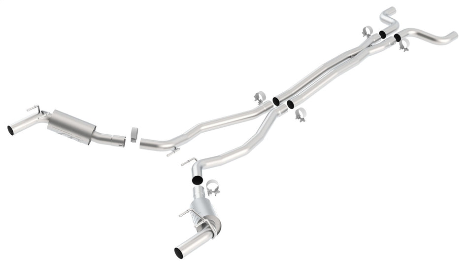 2010-2013 Chevrolet Camaro SS With Ground Effects Package Cat-Back Exhaust System ATAK