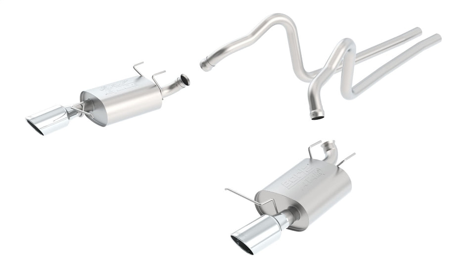 2011-2014 Ford Mustang V6 Cat-Back Exhaust System ATAK