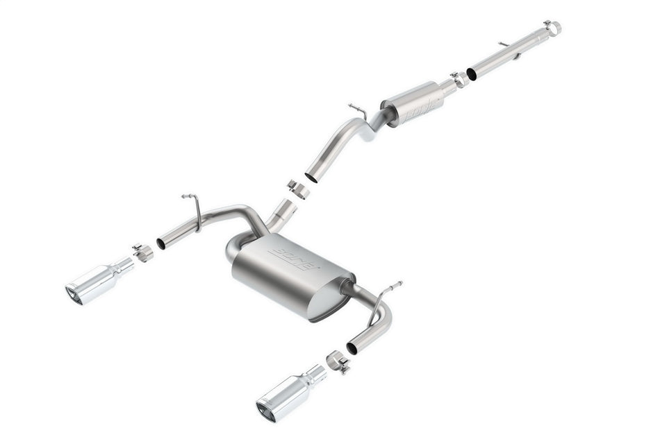 2012-2018 Jeep Wrangler JK Cat-Back Exhaust System Touring
