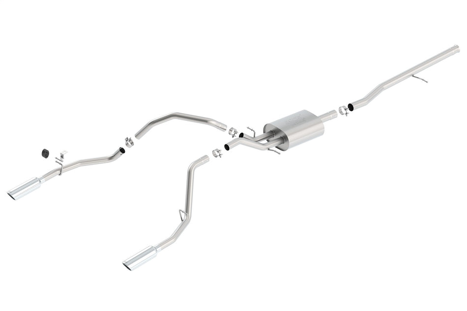 2014-2019 Chevrolet Silverado 1500/ GMC Sierra 1500 Cat-Back Exhaust System ATAK