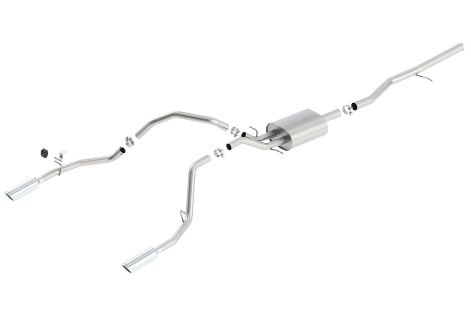 2014-2019 Chevrolet Silverado 1500/ GMC Sierra 1500 Cat-Back Exhaust System ATAK