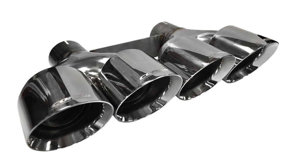 Quad 4.5in. Polished Pro-Series Tip Kit (Clamps Included)