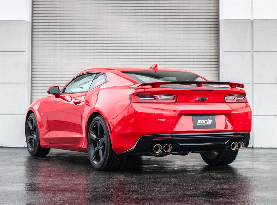 2016-2023 Chevrolet Camaro SS 3 In. With Dual Tips Cat-Back Exhaust System ATAK