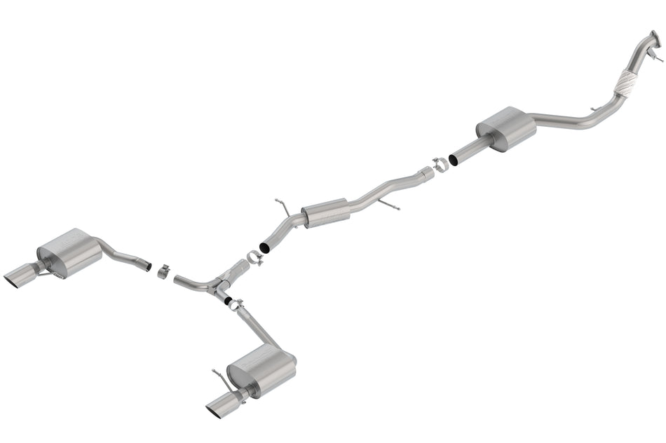 2017-2019 Audi A4 Quattro Avant/ Allroad Cat-Back Exhaust System ATAK