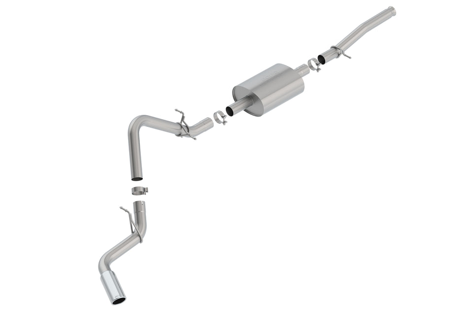 2019-2026 Chevrolet Silverado 1500/ GMC Sierra 1500 Cat-Back™ Exhaust System S-Type Part # 140805