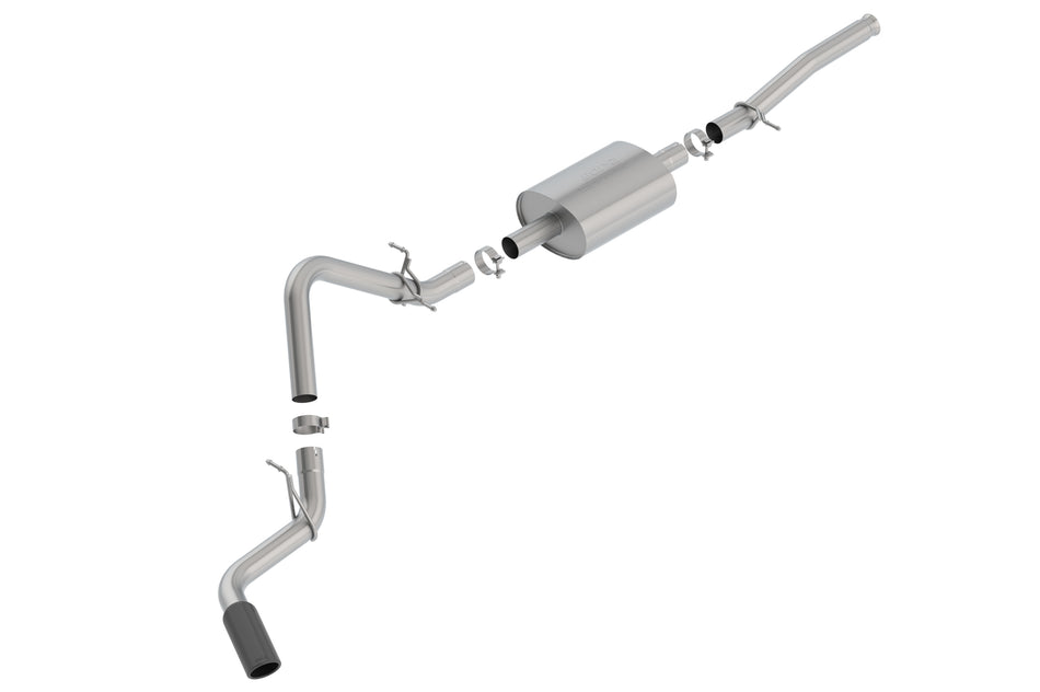2019-2026 Chevrolet Silverado 1500/ GMC Sierra 1500 Cat-Back™ Exhaust System S-Type Part # 140805BC