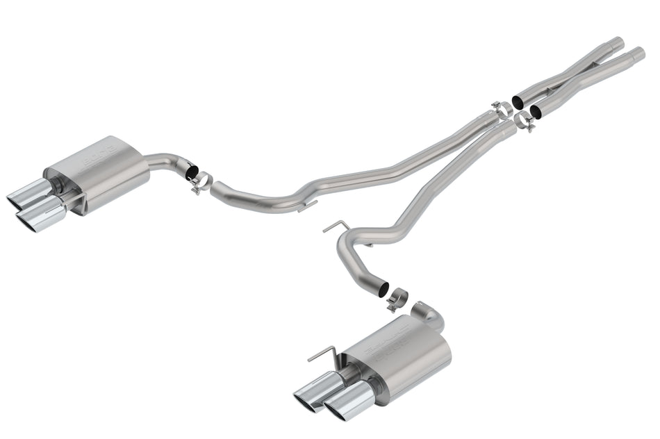 2018-2023 Ford Mustang GT Convertible Cat-Back™ Exhaust System S-Type Part # 140807