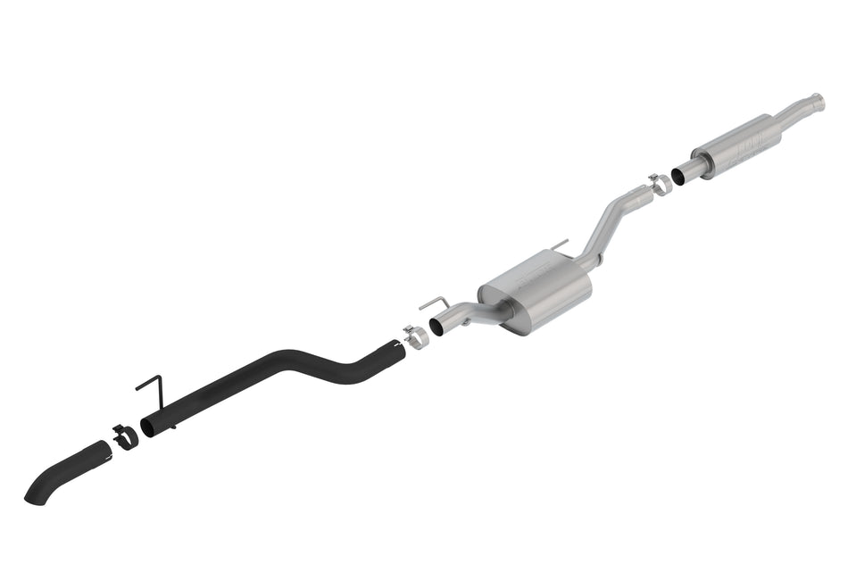2020-2026 Jeep Gladiator JT Cat-Back™ Exhaust System S-Type "Climber/ Rock Crawler" Part # 140809CB