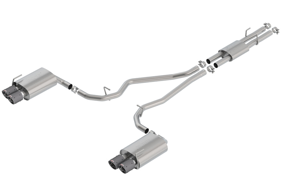 2020-2026 Ford Explorer ST/ Explorer Platinum/ Lincoln Aviator Cat-Back™ Exhaust System ATAK® Part # 140821CF